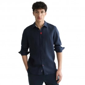 Риза с дълъг ръкав Scotch & soda 184570 long sleeve shirt - Blue (Sky Captain) риза,с,дълъг,ръкав,дамски,ризи,мъжки,ризи,scotch,&,soda,184570,long,sleeve,shirt,blue,(sky,captain)
