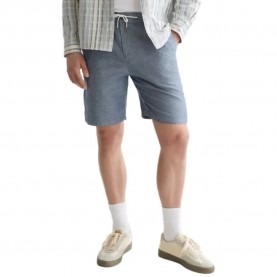 Къси панталони Scotch & soda Fave Linen Regular Fit shorts - Blue (Ensign Blue) къси,панталони,мъжки,панталони,дамски,панталони,scotch,&,soda,fave,linen,regular,fit,shorts,blue,(ensign,blue)