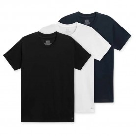 Тениска Scotch & soda SSFA25M2311250 short sleeve T-shirt 3 units - Multicolor (Black / Blue) тениска,мъжки,тениски,дамски,тениски,scotch,&,soda,ssfa25m2311250,short,sleeve,t,shirt,3,units,multicolor,(black,blue)