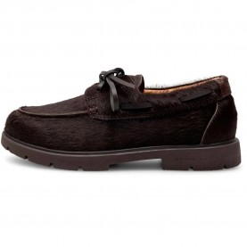 Обувки Woden Johanne Cowhair shoes - Brown (Chocolate) обувки,дамски,обувки,woden,johanne,cowhair,shoes,brown,(chocolate)