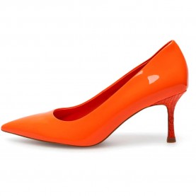 Обувки Woden Laura Patent heel shoes - Orange (Tiger) обувки,дамски,обувки,woden,laura,patent,heel,shoes,orange,(tiger)