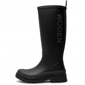 Woden Le WP booties - Black (Black) дамски,боти,мъжки,боти,woden,le,wp,booties,black,(black)