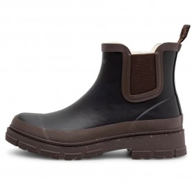 Woden Liv Warm WP booties - Black (Black / Chocolate) дамски,боти,мъжки,боти,woden,liv,warm,wp,booties,black,(black,chocolate)