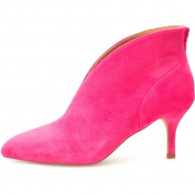 Woden Valentine Low Cut S heel booties - Pink (Pitaya) дамски,боти,мъжки,боти,woden,valentine,low,cut,s,heel,booties,pink,(pitaya)