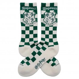 Чорапи Jimmy lion Athletic Harry Potter Hogwarts Seal long socks - Green / White (Green White) чорапи,мъжки,чорапи,дамски,чорапи,jimmy,lion,athletic,harry,potter,hogwarts,seal,long,socks,green,white,(green,white)