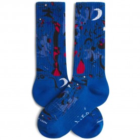 Чорапи Jimmy lion Athletic Miro Figures At Night long socks - Blue (Dark Grey) чорапи,мъжки,чорапи,дамски,чорапи,jimmy,lion,athletic,miro,figures,at,night,long,socks,blue,(dark,grey)