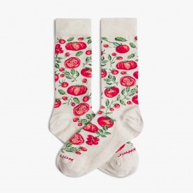 Чорапи Jimmy lion Tomato Fever long socks - Black (Beige) чорапи,мъжки,чорапи,дамски,чорапи,jimmy,lion,tomato,fever,long,socks,black,(beige)