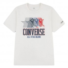 Детска тениска Converse kids Anniversary Of America short sleeve T-shirt - White (Egret) детска,тениска,мъжки,тениски,дамски,тениски,converse,kids,anniversary,of,america,short,sleeve,t,shirt,white,(egret)