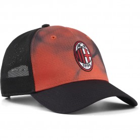 Шапка Puma AC Milan King trucker cap - Brown / Black (For All Time Red / Puma Black) шапка,всички,шапки,puma,ac,milan,king,trucker,cap,brown,black,(for,all,time,red,puma,black)
