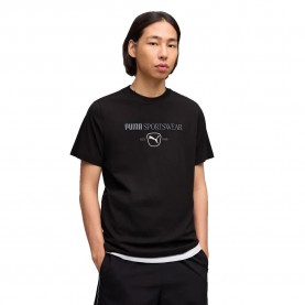 Тениска Puma Class Graphic short sleeve T-shirt - Black (Puma Black) тениска,мъжки,тениски,дамски,тениски,puma,class,graphic,short,sleeve,t,shirt,black,(puma,black)