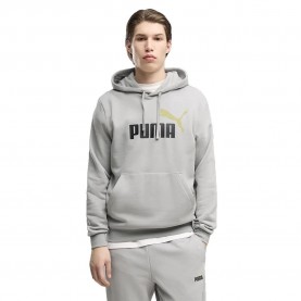 Суичър Puma Essential 2 Color Nº1 Logo hoodie - Grey (Gray Echo) суичър,мъжки,пуловери,puma,essential,2,color,nº1,logo,hoodie,grey,(gray,echo)