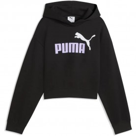 суичър,детски,блузи,puma,essential,2,color,nº1,logo,short,length,hoodie,black,(puma,black,light,lavender)