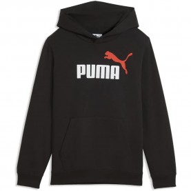 суичър,детски,блузи,puma,essential,2,color,nº1,logo,hoodie,black,(puma,black,redflash)