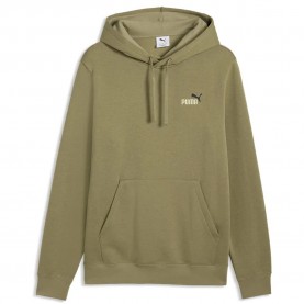 суичър,мъжки,пуловери,puma,essential,2,color,small,nº1,logo,hoodie,green,(chai,latte)