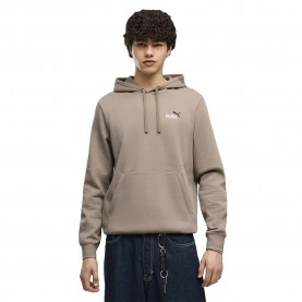 Суичър Puma Essential 2 Color Small Nº1 Logo hoodie - Beige / Brown (Mouse Gray) суичър,мъжки,пуловери,puma,essential,2,color,small,nº1,logo,hoodie,beige,brown,(mouse,gray)