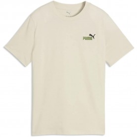 Тениска Puma Essential 2 Color Small Nº1 Logo short sleeve T-shirt - Beige (Alpine Snow) тениска,мъжки,тениски,дамски,тениски,puma,essential,2,color,small,nº1,logo,short,sleeve,t,shirt,beige,(alpine,snow)