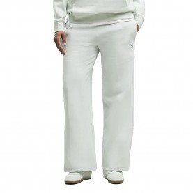 Анцуг Puma Essential Cat Standard Wide Leg sweat pants - White (Créme De Mint) анцуг,мъжки,панталони,дамски,панталони,puma,essential,cat,standard,wide,leg,sweat,pants,white,(créme,de,mint)