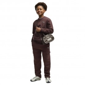 анцуг,детски,анцузи,puma,essential,elevated,relaxed,&,cargo,tracksuit,brown,(chocolate,fondue)