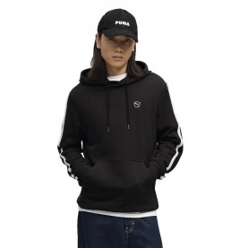 Суичър Puma Essential Elevated hoodie - Black (Puma Black / Warm White) суичър,мъжки,пуловери,puma,essential,elevated,hoodie,black,(puma,black,warm,white)