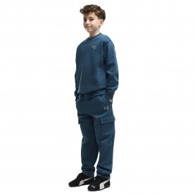 анцуг,детски,анцузи,puma,essential,elevated,relaxed,&,cargo,tracksuit,blue,(midnight,petrol)