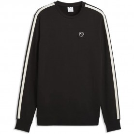 блуза,мъжки,пуловери,puma,essential,elevated,sweatshirt,black,(puma,black,warm,white)