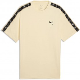 тениска,мъжки,тениски,дамски,тениски,puma,essential,elevated,tape,relaxed,short,sleeve,t,shirt,yellow,(buttercream)