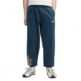 Анцуг Puma Essential Logo Lab Brand sweat pants - Blue (Midnight Petrol) анцуг,мъжки,панталони,дамски,панталони,puma,essential,logo,lab,brand,sweat,pants,blue,(midnight,petrol)