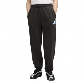 Анцуг Puma Essential Logo Lab Relaxed sweat pants - Black (Puma Black) анцуг,мъжки,панталони,дамски,панталони,puma,essential,logo,lab,relaxed,sweat,pants,black,(puma,black)