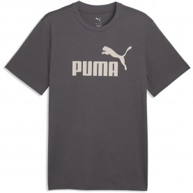Тениска Puma Essential Nº1 Logo short sleeve T-shirt - Grey (Moody Gray) тениска,мъжки,тениски,дамски,тениски,puma,essential,nº1,logo,short,sleeve,t,shirt,grey,(moody,gray)