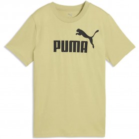Тениска Puma Essential Nº1 Logo short sleeve T-shirt - Yellow (Rustic Olive) тениска,мъжки,тениски,дамски,тениски,puma,essential,nº1,logo,short,sleeve,t,shirt,yellow,(rustic,olive)