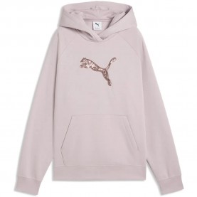 Суичър Puma Essential Sequins Standard hoodie - Beige (Misty Pink) суичър,дамски,блузи,puma,essential,sequins,standard,hoodie,beige,(misty,pink)