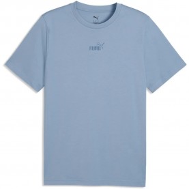 Тениска Puma Essential Small Nº1 Logo Centered short sleeve T-shirt - Blue (Zen Blue) тениска,мъжки,тениски,дамски,тениски,puma,essential,small,nº1,logo,centered,short,sleeve,t,shirt,blue,(zen,blue)