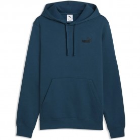 Суичър Puma Essential Small Nº1 Logo hoodie - Blue (Midnight Petrol) суичър,мъжки,пуловери,puma,essential,small,nº1,logo,hoodie,blue,(midnight,petrol)