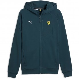 блуза,мъжки,пуловери,puma,ferrari,pm1,full,zip,sweatshirt,blue,(midnight,petrol)