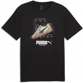 Тениска Puma Graphics Sneaker short sleeve T-shirt - Black (Puma Black) тениска,мъжки,тениски,дамски,тениски,puma,graphics,sneaker,short,sleeve,t,shirt,black,(puma,black)