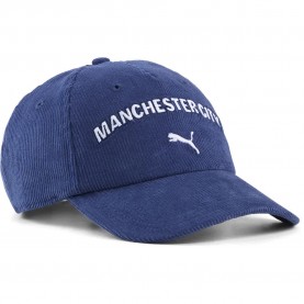 Шапка Puma Manchester City FC Culture Corduroy cap - Blue (Blue Jewel / Puma White) шапка,всички,шапки,puma,manchester,city,fc,culture,corduroy,cap,blue,(blue,jewel,puma,white)
