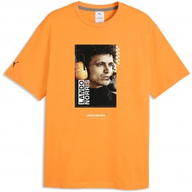 Тениска Puma McLaren Racing Driver Norris short sleeve T-shirt - Yellow (Papaya) тениска,мъжки,тениски,дамски,тениски,puma,mclaren,racing,driver,norris,short,sleeve,t,shirt,yellow,(papaya)