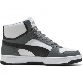 Маратонки Puma Rebound Slam Mid trainers - White / Grey (Puma White / Puma Black / Cool Dark Gray) маратонки,мъжки,маратонки,дамски,маратонки,puma,rebound,slam,mid,trainers,white,grey,(puma,white,puma,black,cool,dark,gray)