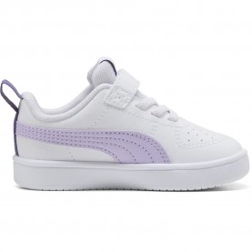 Детски маратонки Puma Rickie AC+ Infant trainers - White (Puma White / Light Lavender / Plum Purple) детски,маратонки,мъжки,маратонки,дамски,маратонки,puma,rickie,ac+,infant,trainers,white,(puma,white,light,lavender,plum,purple)