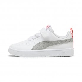 Маратонки Puma Rickie AC+ trainers - White (Puma White / Gray Echo / Red Flash) маратонки,мъжки,маратонки,дамски,маратонки,puma,rickie,ac+,trainers,white,(puma,white,gray,echo,red,flash)