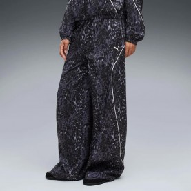 Анцуг Puma Sport Animal Relaxed Aop Wide Leg sweat pants - Black (Inky Depths) анцуг,мъжки,панталони,дамски,панталони,puma,sport,animal,relaxed,aop,wide,leg,sweat,pants,black,(inky,depths)