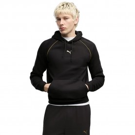 Суичър Puma Sport Graphic Holiday hoodie - Black (Puma Black) суичър,мъжки,пуловери,puma,sport,graphic,holiday,hoodie,black,(puma,black)