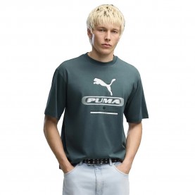 Тениска Puma Sport Street Boxy Graphic short sleeve T-shirt - Grey (Herb Garden) тениска,мъжки,тениски,дамски,тениски,puma,sport,street,boxy,graphic,short,sleeve,t,shirt,grey,(herb,garden)
