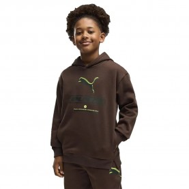 Суичър Puma Street Relaxed hoodie - Brown (Chocolate Fondue) суичър,детски,блузи,puma,street,relaxed,hoodie,brown,(chocolate,fondue)