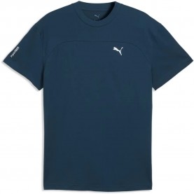 Тениска Puma Tech short sleeve T-shirt - Blue (Midnight Petrol) тениска,мъжки,тениски,дамски,тениски,puma,tech,short,sleeve,t,shirt,blue,(midnight,petrol)