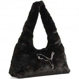 Чанта за през рамо Puma Up Faux Fur Small Prism 2.5L shoulder bag - Black (Puma Black) чанта,за,през,рамо,всички,чанти,puma,up,faux,fur,small,prism,2.5l,shoulder,bag,black,(puma,black)