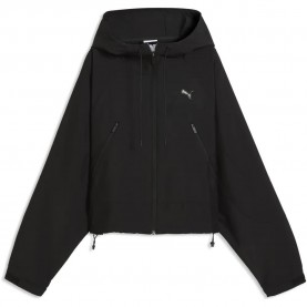 Яке Puma Street Glam Oversized Short jacket - Black (Puma Black) яке,мъжки,якета,дамски,якета,и,палта,puma,street,glam,oversized,short,jacket,black,(puma,black)