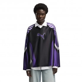 Тениска Puma Street Glam Oversized Bedazzled long sleeve T-shirt - Black / Purple (Puma Black) тениска,мъжки,тениски,дамски,тениски,puma,street,glam,oversized,bedazzled,long,sleeve,t,shirt,black,purple,(puma,black)