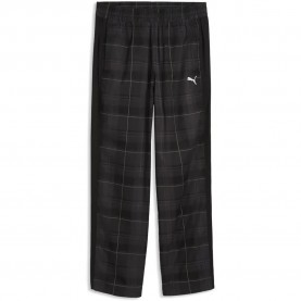 Анцуг Puma T7 Relaxed Tartan Woven Op tracksuit pants - Black (Puma Black) анцуг,мъжки,анцузи,puma,t7,relaxed,tartan,woven,op,tracksuit,pants,black,(puma,black)