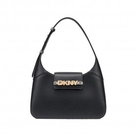 Чанта за през рамо DKNY Avril shoulder bag - Black (Black / Gold Black) чанта,за,през,рамо,всички,чанти,dkny,avril,shoulder,bag,black,(black,gold,black)